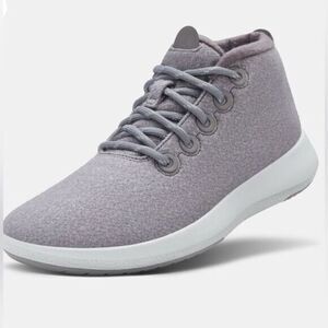 NIB AllBirds Women Runner Up Mizzles Gray Everyday High Top Sneaker Shoe Size 11